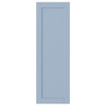 SANNIDAL Door with hinges, blue, 40x120 cm
