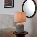 Table Lamp Amani, light grey