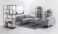 Shelving Unit Seaford XV, black