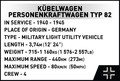 Cobi Blocks Kubelwagen Personenkraft wagen Typ 82 1326pcs 10+