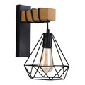 Polux Wall Lamp Vigo Wood 1 x 20 W E27