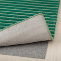 TÅGSPÅR Rug, high pile, green, 200x300 cm