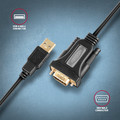 AXAGON ADS-1PQN Advanced Adapter FTDI USB 2.0 > RS-232 serial