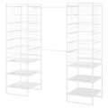 JONAXEL Frame/wire baskets/clothes rails, 142-178x51x173 cm
