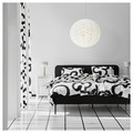 GULLSUDARE Pendant lamp shade, white/handmade, 70 cm