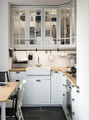 METOD / MAXIMERA Hi cab w shlvs/4 drawers/dr/2 frnts, white/Stensund white, 40x60x220 cm