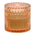 Candle in Glass 10.5cm, yellow