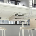 MITTZON Conference table, white, 140x108x105 cm
