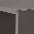 EKET Wall-mounted cabinet combination, dark grey, 140x35x53 cm