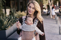 BABYBJORN Baby Carrier Harmony 3D Mesh, Dusty pink