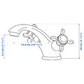 RUNSKÄR Wash-basin mixer tap, chrome-plated