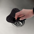 Silicone Drain Strainer, black