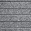 LARKOLLEN Felt panel for sliding doors, dark grey, 60x40-240 cm