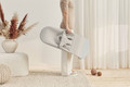 BABYBJORN Bouncer Bliss - Light grey frame, 3D Jersey, Light beige with Googly Eyes Pastels