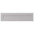 LERHYTTAN Drawer front, light grey, 80x20 cm