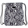 Drawstring Bag School Shoes/Clothes Bag Zebra