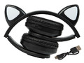 BLOW Wireless Headset for kids Bluetooth 5.0 LED, black ears