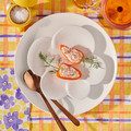 TJÄRLEK Side plate, white, 20 cm