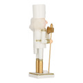 Nutcracker Christmas Decoration William 1 25cm, white