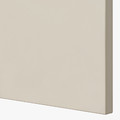 METOD Base cabinet for sink + 2 doors, white/Havstorp beige, 60x60 cm