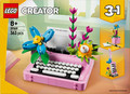 LEGO Creator Typewriter with Flowers 8+
