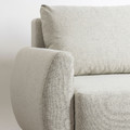 GRUNNARP 3-seat sofa-bed, Gunnared beige