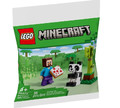 LEGO Minecraft Steve and Baby Panda 6+