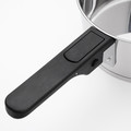 SLÄTROCKA Cookware kit with detachable handle, saucepan stainless steel