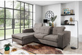 Corner Sofa-Bed Left Belavio Mini Crown 4 Taupe