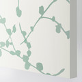 LINNABERG Door, green/patterned, 50x195 cm