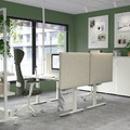MITTZON Desk, white, 140x80 cm