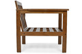 Outdoor Armchair BELLA, brown/graphite