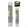 Starpak Pencil with Eraser Pixel Game 4pcs