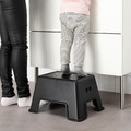 BOLMEN Step stool, black
