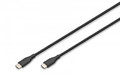 DIGITUS USB-C silicone connection cable, 2m, black