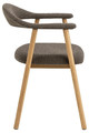 Dining Chair Addi, brown/oak