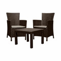 Keter Garden Furniture Set Rosario, brown/taupe