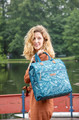 Newlooxs Bicycle Bag Forest Lilly, blue