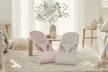 BABYBJORN Bouncer Bliss - Light grey frame, 3D Jersey, Light beige with Googly Eyes Pastels