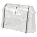 ASPAREN Cover for planter, outdoor/transparent white, 83x51x31 cm