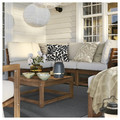 LUFTFARTYG Rug flatwoven, in/outdoor, black/stripe, 160x230 cm
