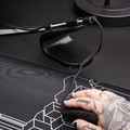 LÅNESPELARE Floor protector, 110x100 cm