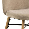 Dining Chair Sophia, beige/oak