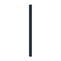 Polbram Steel Group Fence Post galvanized, painted anthracite, 5x5x200 cm
