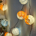 SOLVINDEN LED lighting chain with 24 lights, outdoor solar-powered/globe multicolour