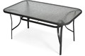 Outdoor Dining Furniture Set PORTO, black