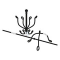 Coat Stand Loop, black
