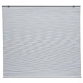 HORNVALLMO Block-out pleated blind, white/top-down bottom-up, 60x130 cm