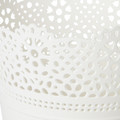 Plant Pot Lace 13.5 cm, white