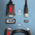 AXAGON ADS-1PSN Adapter Prolific USB2.0 > RS-232 serial